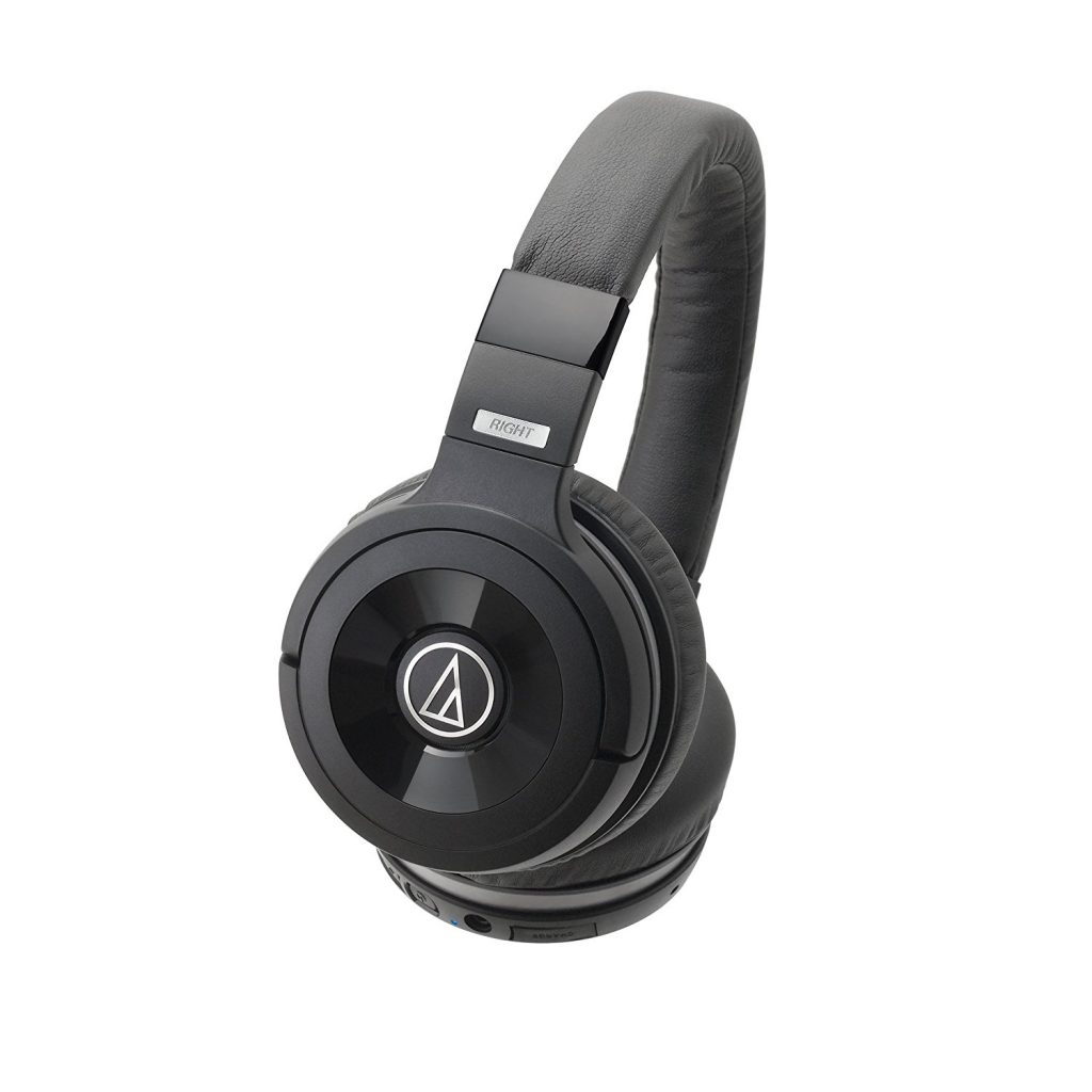 Image of Audio-Technica ATH-WS99BT Solid Bass Bluetooth Wireless Over-Ear Headphones with Built-In Mic & Control