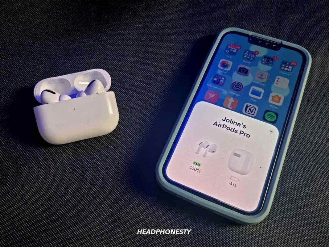 How to check AirPod battery