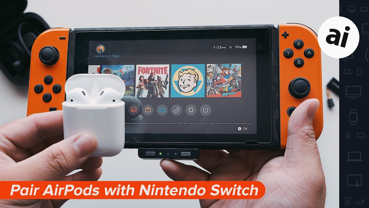 How to Pair AirPods with Nintendo Switch