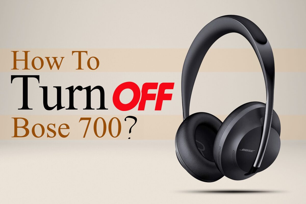 How to Turn Off Bose Headphones