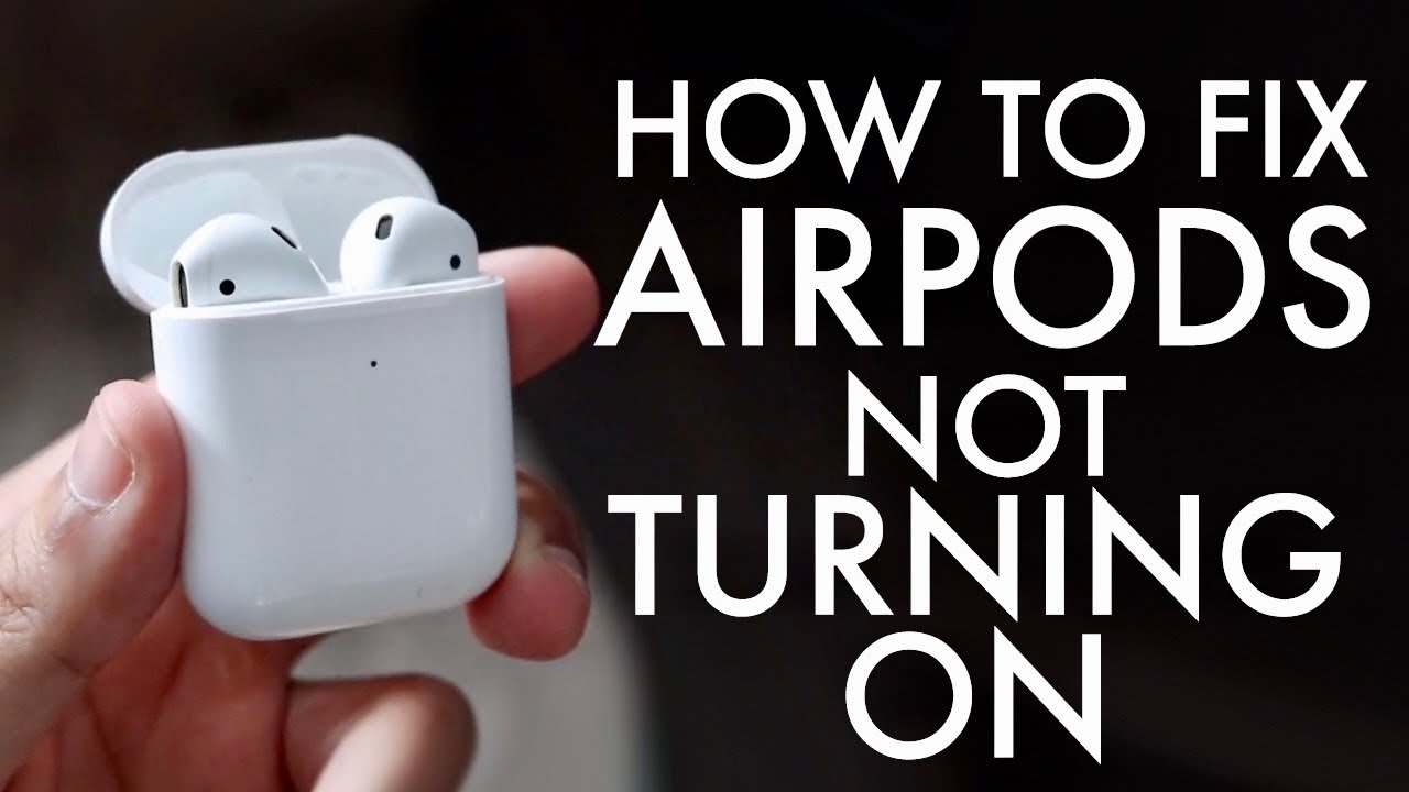 Troubleshooting Guide: AirPods Not Turning On
