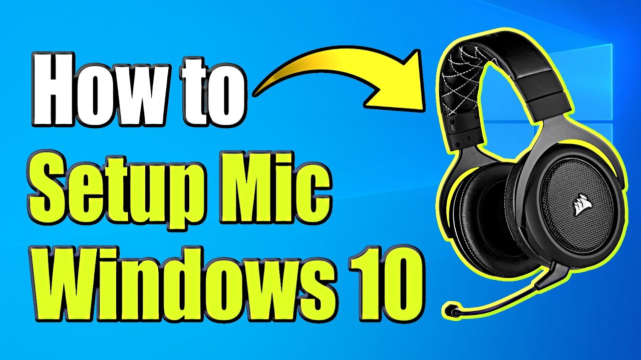 Using a Headset Microphone on Your PC